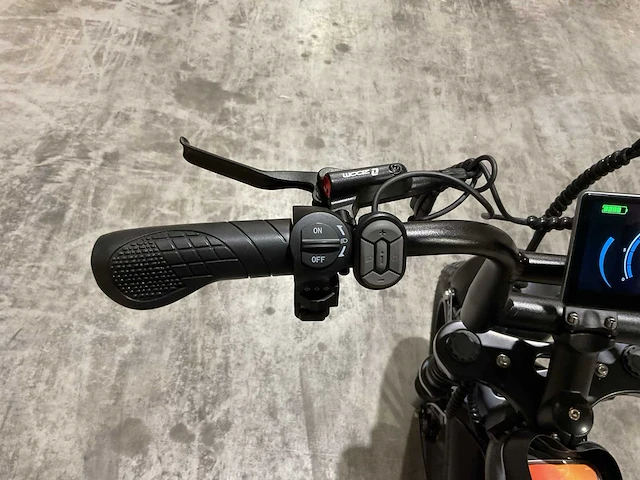 Ouxi c80 zwart dubbele accu elektrische fiets - afbeelding 4 van  22