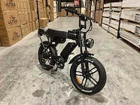 Ouxi c80 zwart dubbele accu elektrische fiets - afbeelding 17 van  22