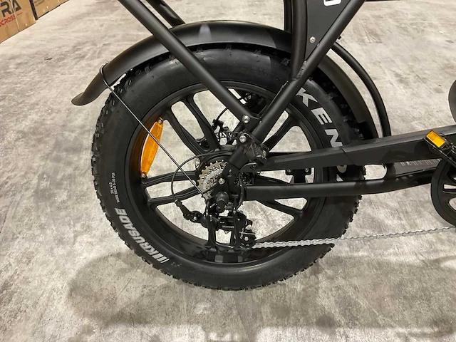 Ouxi c80 zwart dubbele accu elektrische fiets - afbeelding 20 van  22