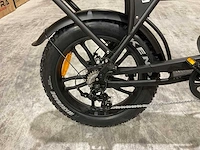 Ouxi c80 zwart dubbele accu elektrische fiets - afbeelding 20 van  22