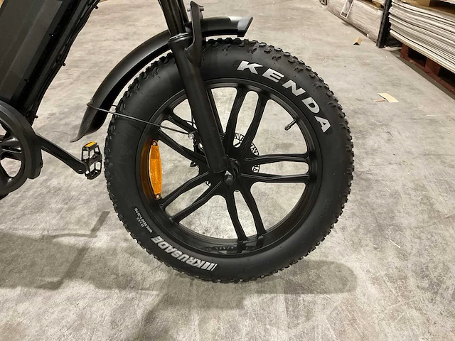 Ouxi c80 zwart dubbele accu elektrische fiets - afbeelding 22 van  22