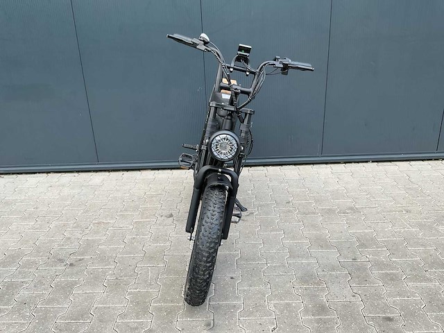 Ouxi fatbike c80 zwart dubbele accu elektrische fiets - afbeelding 3 van  21