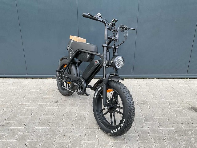 Ouxi fatbike c80 zwart dubbele accu elektrische fiets - afbeelding 5 van  21