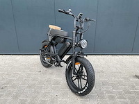 Ouxi fatbike c80 zwart dubbele accu elektrische fiets - afbeelding 5 van  21