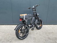 Ouxi fatbike c80 zwart dubbele accu elektrische fiets - afbeelding 7 van  21