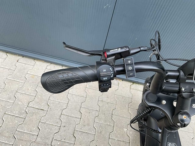 Ouxi fatbike c80 zwart dubbele accu elektrische fiets - afbeelding 10 van  21