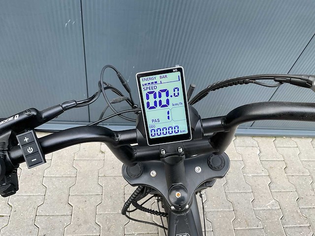 Ouxi fatbike c80 zwart dubbele accu elektrische fiets - afbeelding 11 van  21
