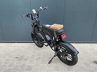 Ouxi fatbike c80 zwart dubbele accu elektrische fiets - afbeelding 14 van  21