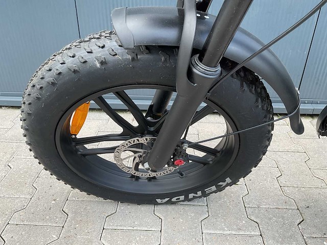 Ouxi fatbike c80 zwart dubbele accu elektrische fiets - afbeelding 12 van  21