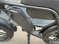 Ouxi fatbike c80 zwart dubbele accu elektrische fiets - afbeelding 16 van  21