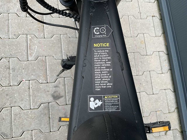Ouxi fatbike c80 zwart dubbele accu elektrische fiets - afbeelding 19 van  21