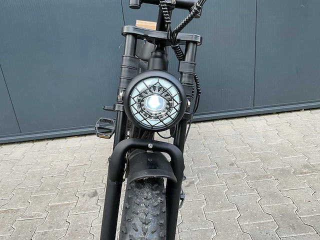 Ouxi fatbike c80 zwart dubbele accu elektrische fiets - afbeelding 4 van  21