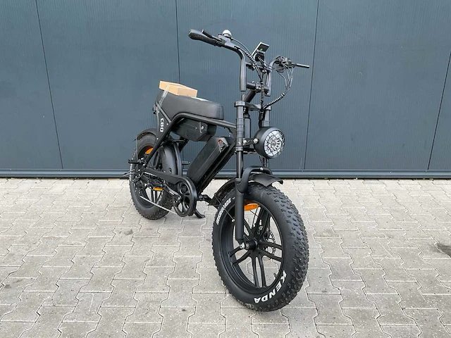 Ouxi fatbike c80 zwart dubbele accu elektrische fiets - afbeelding 5 van  21