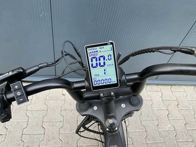 Ouxi fatbike c80 zwart dubbele accu elektrische fiets - afbeelding 11 van  21