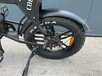 Ouxi fatbike c80 zwart dubbele accu elektrische fiets - afbeelding 3 van  19