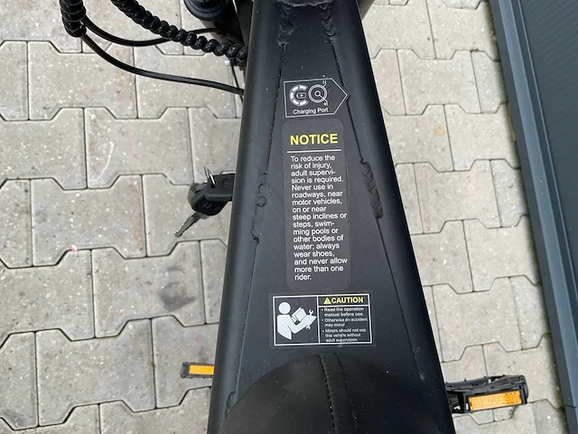 Ouxi fatbike c80 zwart dubbele accu elektrische fiets - afbeelding 6 van  19