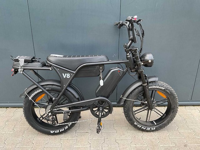 Ouxi fatbike v8 dubbele accu elektrische fiets - afbeelding 5 van  21