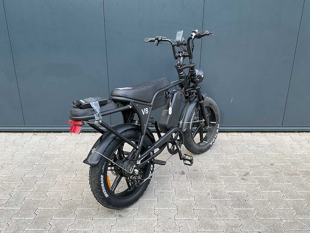 Ouxi fatbike v8 dubbele accu elektrische fiets - afbeelding 7 van  21