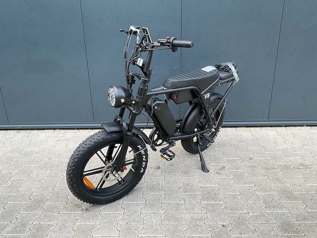 Ouxi fatbike v8 dubbele accu elektrische fiets - afbeelding 11 van  11