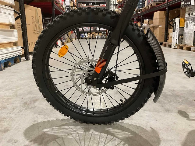 Ouxi gt2000 zwart/oranje e-bike king elektrische fiets/ fatbike - afbeelding 6 van  23