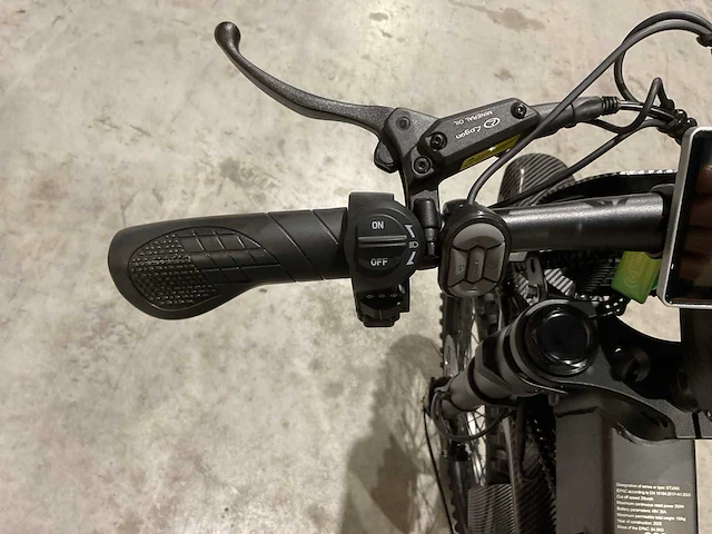 Ouxi gt2000 zwart/oranje e-bike king elektrische fiets/ fatbike - afbeelding 9 van  23