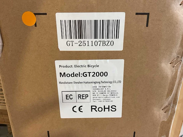 Ouxi gt2000 zwart/oranje e-bike king elektrische fiets/ fatbike - afbeelding 16 van  23
