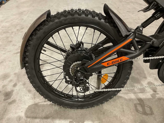 Ouxi gt2000 zwart/oranje e-bike king elektrische fiets/ fatbike - afbeelding 22 van  23