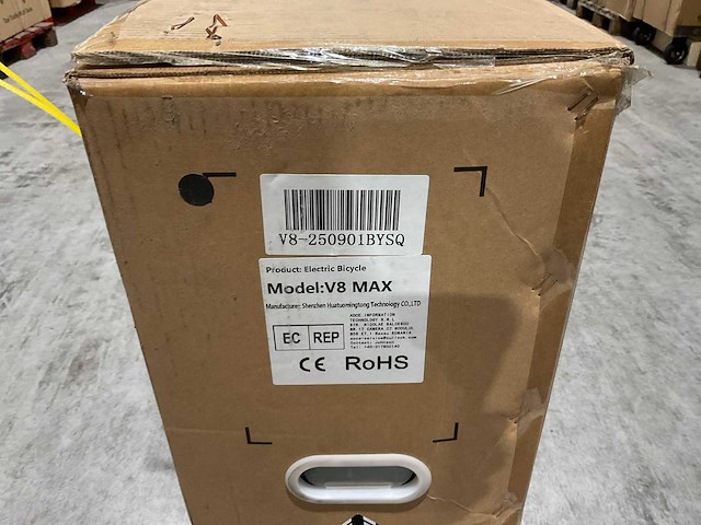 Ouxi v8 max zwart elektrische fiets - afbeelding 21 van  63