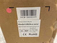 Ouxi v8 ulta mini roze elektrische fiets - afbeelding 34 van  70
