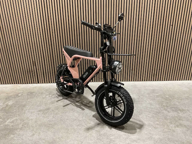 Ouxi v8 ultra mini roze elektrische fiets - afbeelding 5 van  70