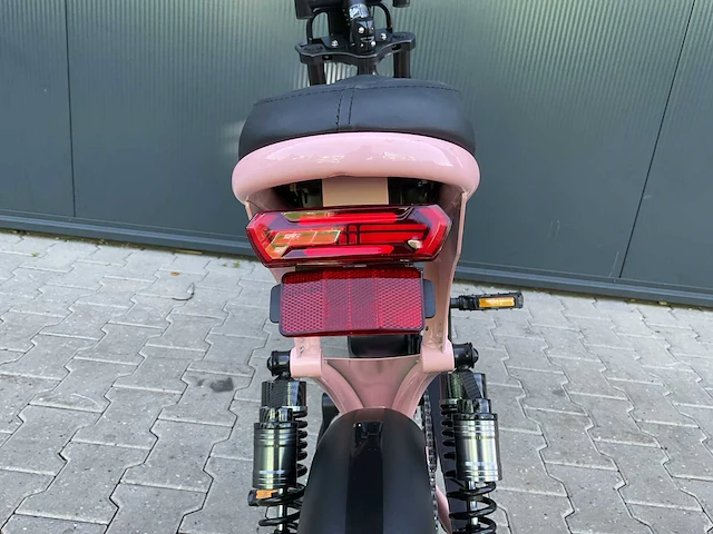 Ouxi v8 ultra mini roze elektrische fiets - afbeelding 23 van  23