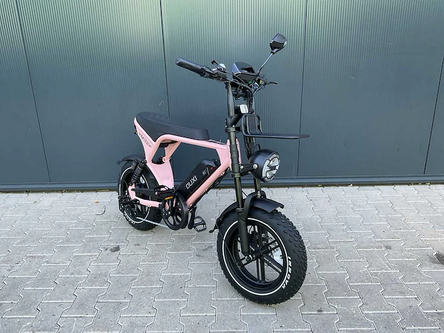 Ouxi v8 ultra mini roze elektrische fiets - afbeelding 11 van  23