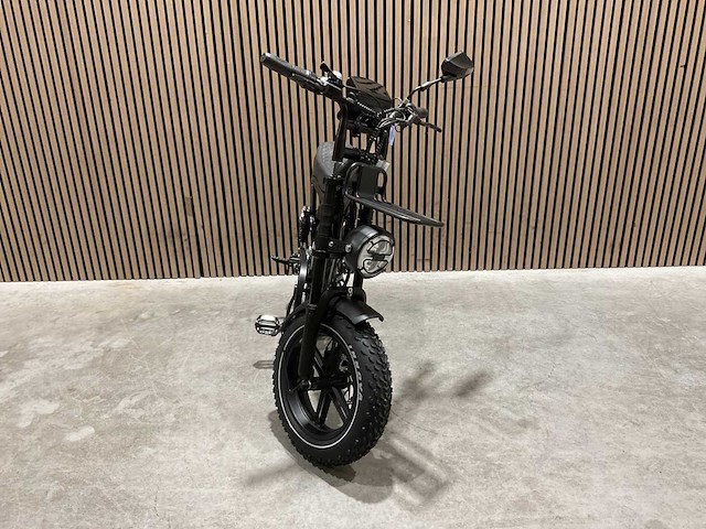 Ouxi v8 ultra mini zwart elektrische fiets - afbeelding 4 van  71