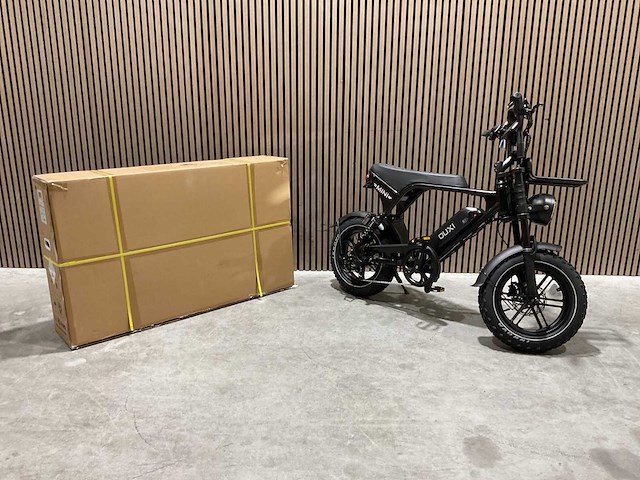Ouxi v8 ultra mini zwart elektrische fiets - afbeelding 1 van  71
