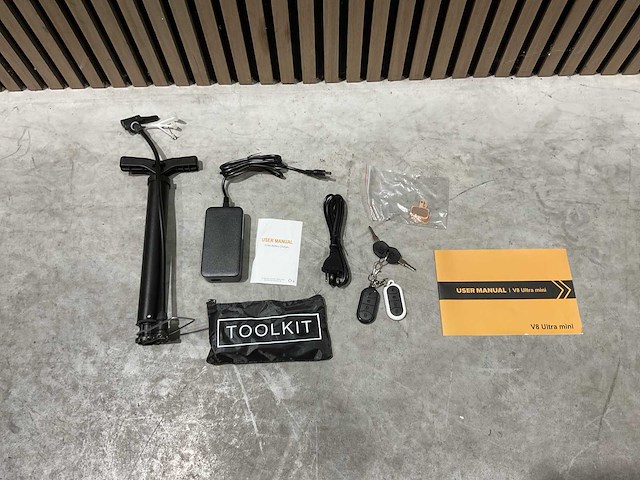 Ouxi v8 ultra mini zwart elektrische fiets - afbeelding 18 van  71
