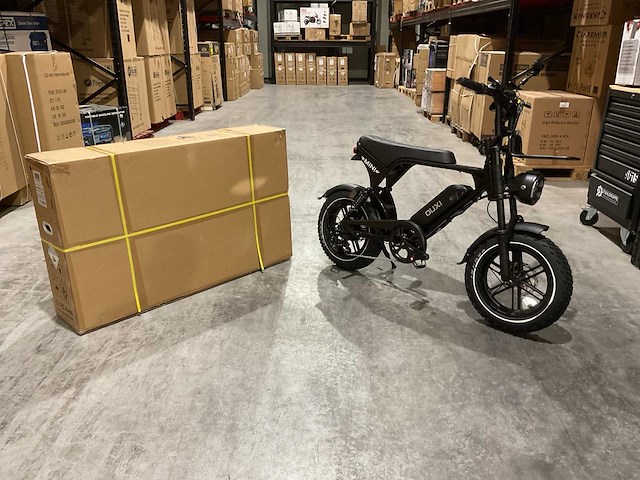 Ouxi v8 ultra mini zwart elektrische fiets - afbeelding 19 van  71