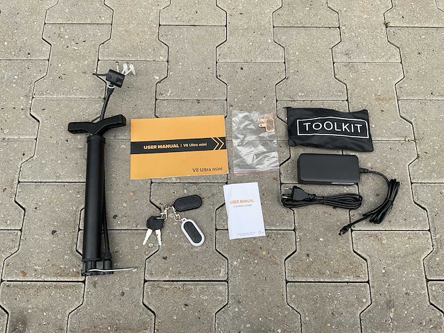 Ouxi v8 ultra mini zwart elektrische fiets - afbeelding 68 van  71