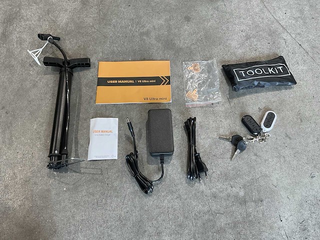 Ouxi v8 ultra mini zwart elektrische fiets - afbeelding 69 van  71
