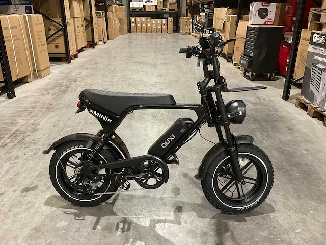 Ouxi v8 ultra mini zwart elektrische fiets - afbeelding 32 van  72