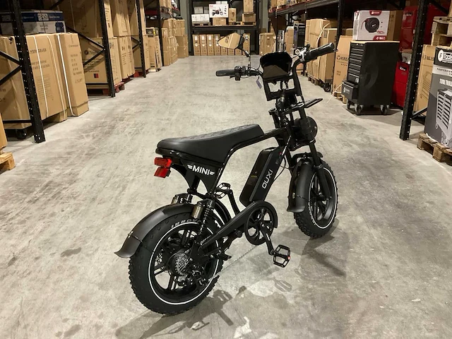 Ouxi v8 ultra mini zwart elektrische fiets - afbeelding 24 van  72