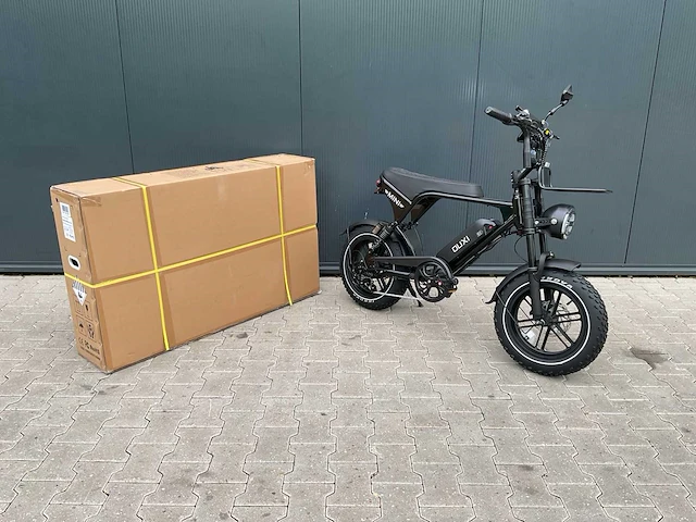 Ouxi v8 ultra mini zwart elektrische fiets - afbeelding 32 van  72