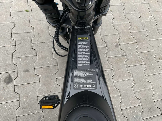Ouxi v8 ultra mini zwart elektrische fiets - afbeelding 55 van  72