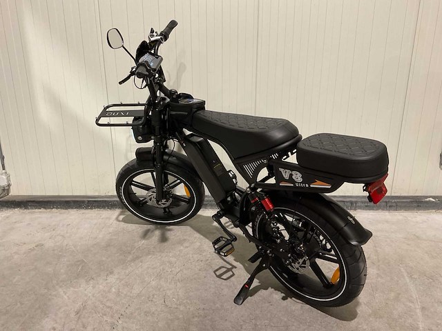 Ouxi v8 ultra zwart elektrische fiets - afbeelding 4 van  69