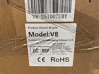 Ouxi v8 ultra zwart elektrische fiets - afbeelding 33 van  68