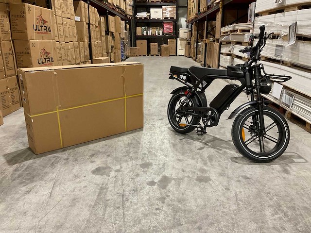 Ouxi v8 ultra zwart elektrische fiets - afbeelding 39 van  67