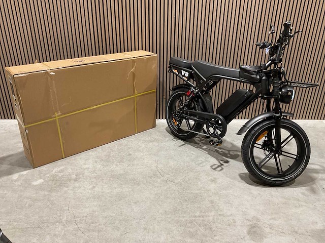 Ouxi v8 ultra zwart elektrische fiets - afbeelding 14 van  53