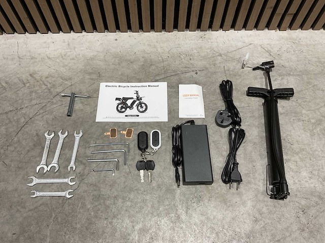 Ouxi v8 ultra zwart elektrische fiets - afbeelding 49 van  53
