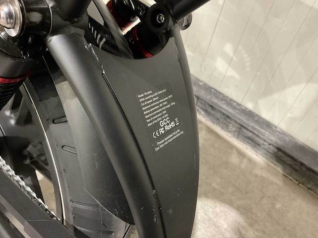 Ouxi v8 ultra zwart elektrische fiets - afbeelding 52 van  53