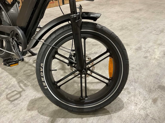 Ouxi v8 ultra zwart elektrische fiets - afbeelding 2 van  22