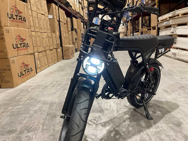 Ouxi v8 ultra zwart elektrische fiets - afbeelding 19 van  22